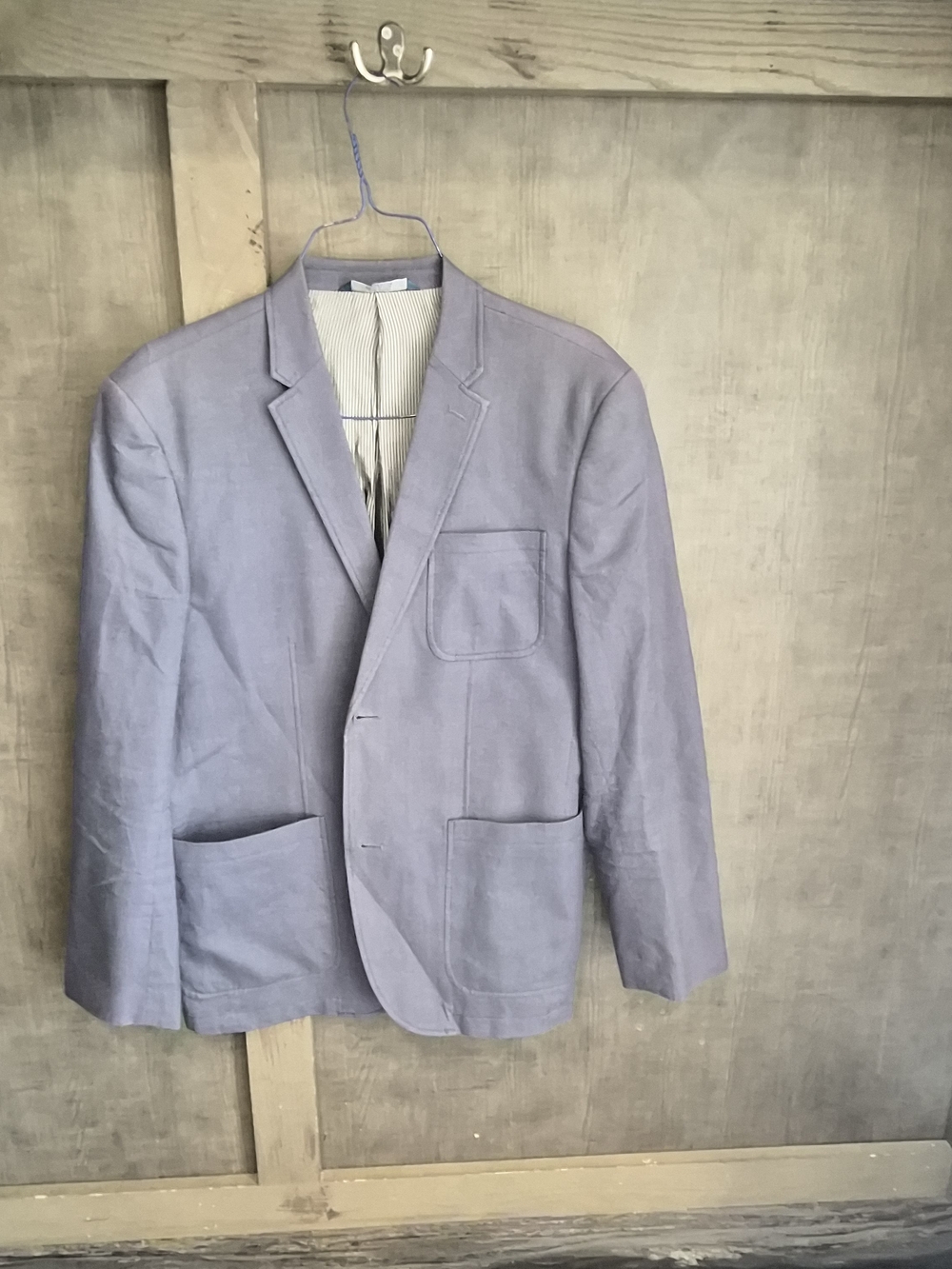 Perry Ellis Light Lavender Casual Blazer